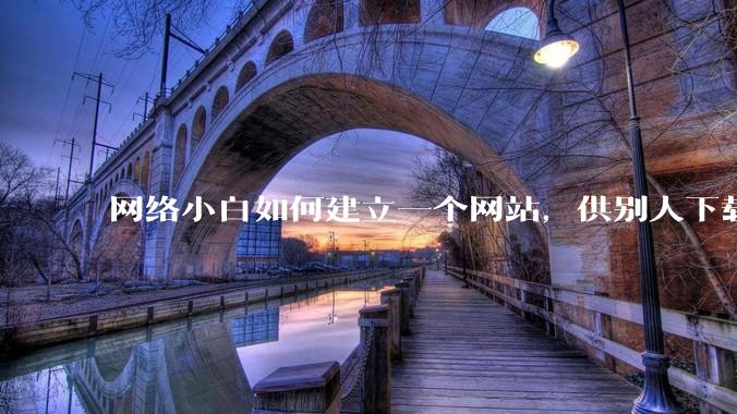 网络小白如何建立一个网站，供别人下载文件（主要是PDF和MP3）?