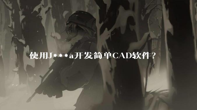 使用J***a开发简单CAD软件？