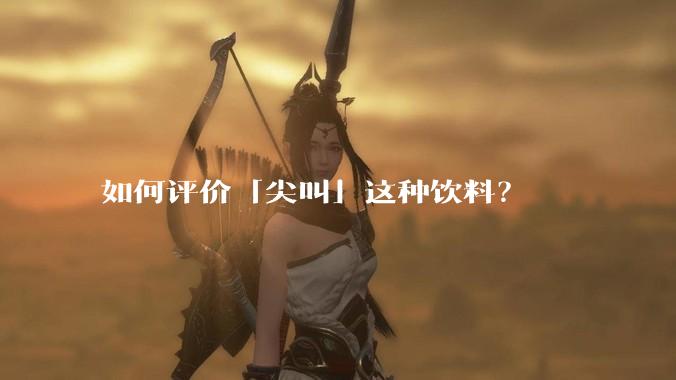 如何评价「尖叫」这种饮料？